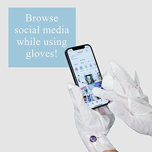 Epielle Intensive Repairing Gloves for Dry and Cracked Hands - 6 Pack | Coconut Oil, Milk Extract, Hyaluronic Acid | Beauty and Skincare Gifts