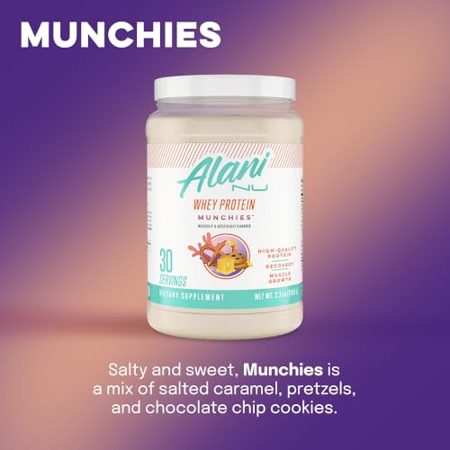 Alani Nu Whey Protein Powder - Munchies - 2 lb. 1.4 oz.