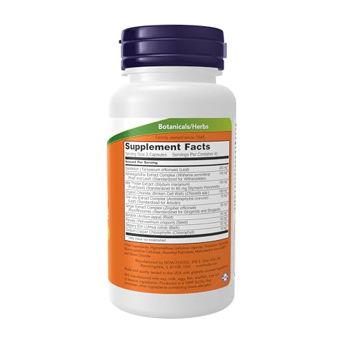 NOW Supplements, Detox and Cleanse, 90 Veg Capsules, Liver and Kidney Support*