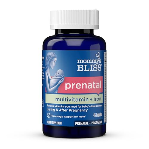 Mommy's Bliss Prenatal Multivitamin with Iron and Folic Acid,