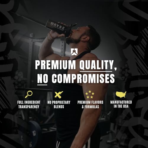 Ryse Loaded Pre Workout Powder Supplement for Men & Women | Pumps, Energy, Focus | Beta Alanine + Citrulline | 325mg Caffeine | 30 Servings (Country Time Lemonade)