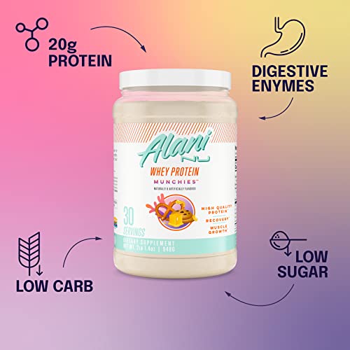 Alani Nu Whey Protein Powder - Munchies - 2 lb. 1.4 oz.