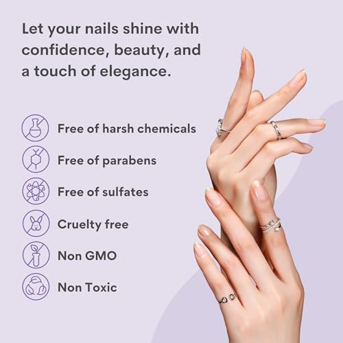 C CARE Sweet Almond Cuticle Oil For Nails - Repairs Cuticles Overnight - Moisturizes and Strengthens Nails and Cuticles - Dropper & Brush included - 2.5oz