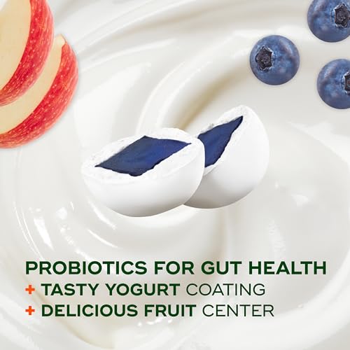 Align Probiotic, Yogurt Coated Probiotic Fruit Bites, Added Probiotic Helps Support Digestive Health, 21 Pouches, 105 Bites