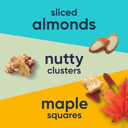 Ratio Maple Almond Crunch Cereal, 10g Protein, Keto Friendly, 10.4 OZ