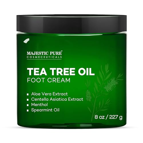 Majestic Pure Tea Tree Oil Foot Cream