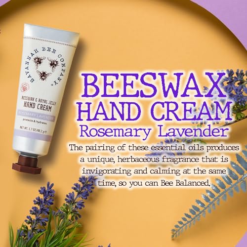 Savannah Bee Company Beeswax Hand Cream - Hand Moisturizer Repair Cream