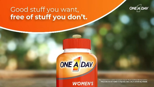 ONE A DAY Womens Complete Daily Multivitamin with Vitamin A, B , C, D, and E, Calcium and Magnesium, Immune Health Support, 200 Count