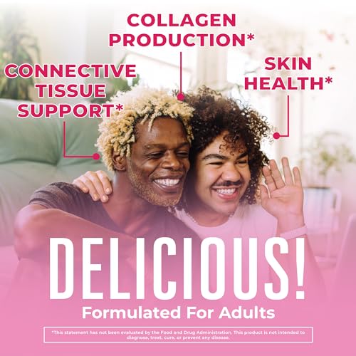 MaryRuth Organics Vegan Collagen for Women & Men, Collagen Boosting Gummies, Skin Care, Lysine, Vitamin C, Vitamin A, Amla, Supplement for Hair & Skin, Vegan, Non-GMO, Gluten Free, 90 Servings