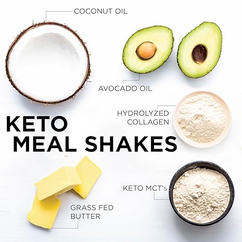 Keto Science Ketogenic Meal Shake Vanilla Dietary Supplement, Rich in MCTs and Protein, Paleo Friendly, Weight Loss, 14 servings, 20.7 oz Packaging May Vary