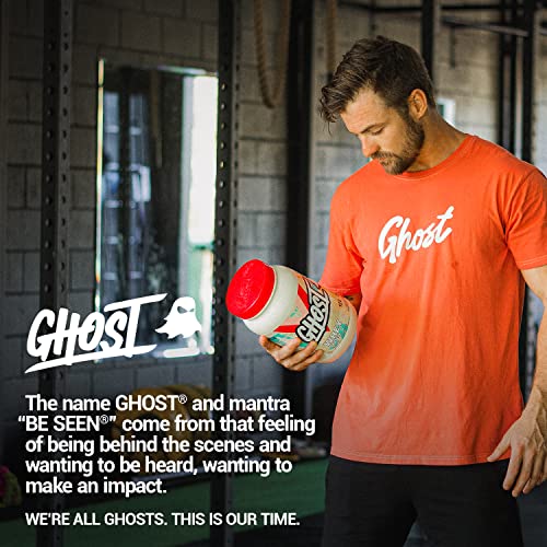 GHOST Whey Protein Powder, Fruity Cereal Milk - 2LB Tub, 25G of Protein - Flavored Isolate, Concentrate & Hydrolyzed Whey Protein Blend - Post Workout Shakes - Soy & Gluten Free