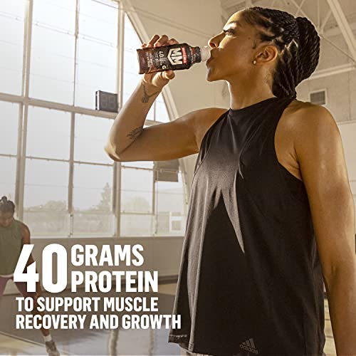 Muscle Milk Pro Series Protein Shake, Slammin' Strawberry, 40g Protein, 14 Fl Oz, 12 Pack