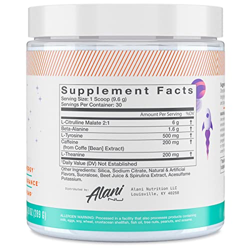 Alani Nu Pre-Workout - Galaxy Lemonade (30 Servings)