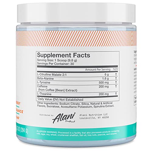 Alani Nu Pre-Workout - Island Crush (30 Servings)