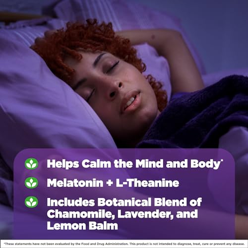 Natrol Sleep+ Calm Melatonin Gummies for Adults, Sleep Gummies, Strawberry Flavor, 60 Gummies, 30 Day Supply