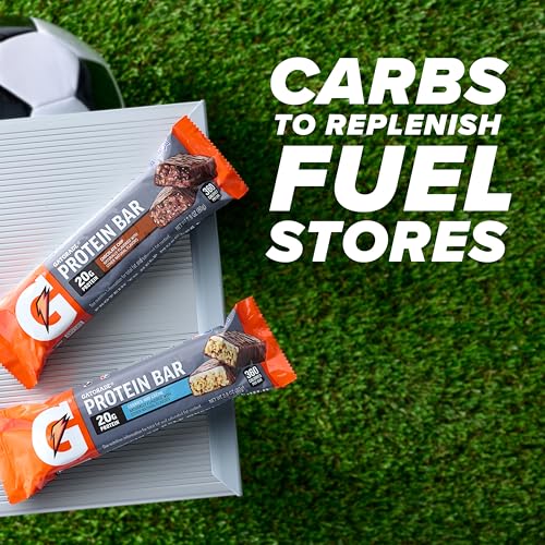 Gatorade Whey Protein Recover Bars, S'mores, 12 Count(Pack of 1)