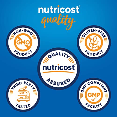 Nutricost Coconut Oil Softgels (1000mg) 120 Softgels - Extra Virgin Coconut Oil - Gluten Free and Non-GMO