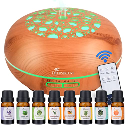 Diffuserlove Essential Oil Diffuser 550ML