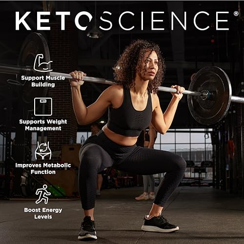 Keto Science Ketogenic Meal Shake Vanilla Dietary Supplement, Rich in MCTs and Protein, Paleo Friendly, Weight Loss, 14 servings, 20.7 oz Packaging May Vary