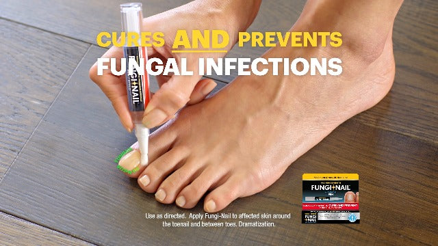 Fungi-Nail Pen Applicator Anti-Fungal Solution, Kills Fungus That Can Lead to Nail & Athlete’s Foot with Tolnaftate & Clinically Proven to Cure and Prevent Fungal Infections, 0.101 Fl Oz (Pack of 1)