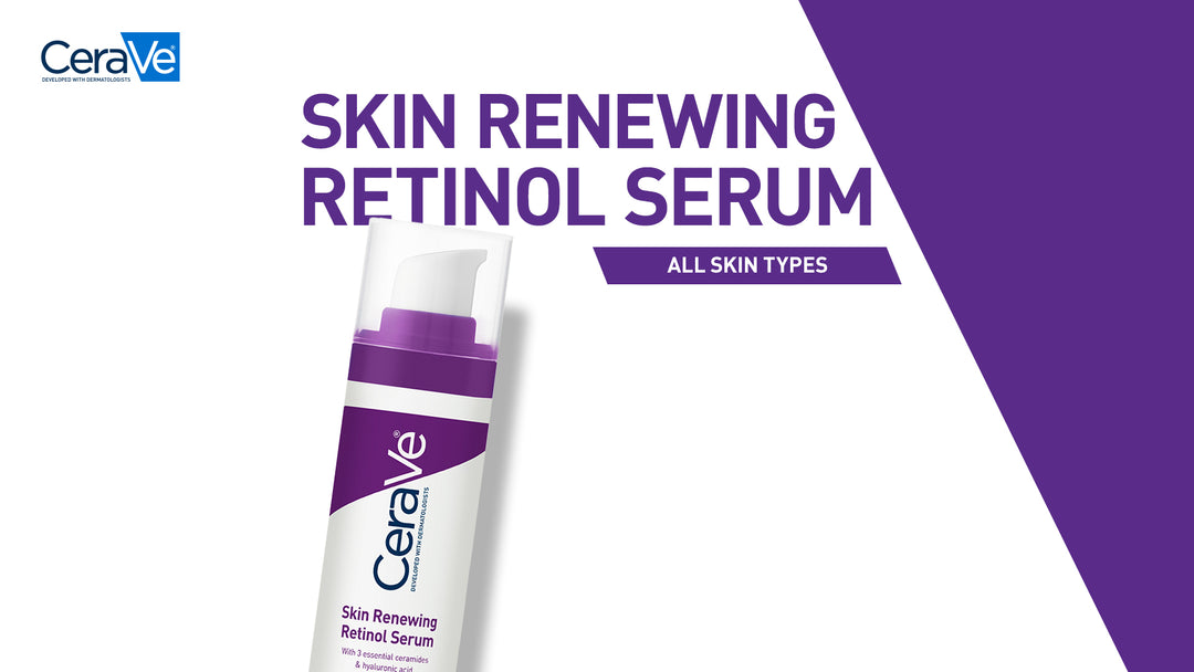 CeraVe Anti Aging Retinol Serum | Cream Serum for Smoothing Fine Lines and Skin Brightening | With Retinol, Hyaluronic Acid, Niacinamide, and Ceramides | 1 Ounce