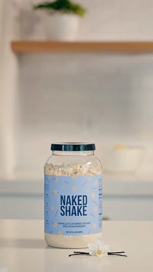 NAKED Shake - Vanilla Protein Powder - Plant Based Protein Shake with Mct Oil, Gluten-Free, Soy-Free, No Gmos Or Artificial Sweeteners - 30 Servings