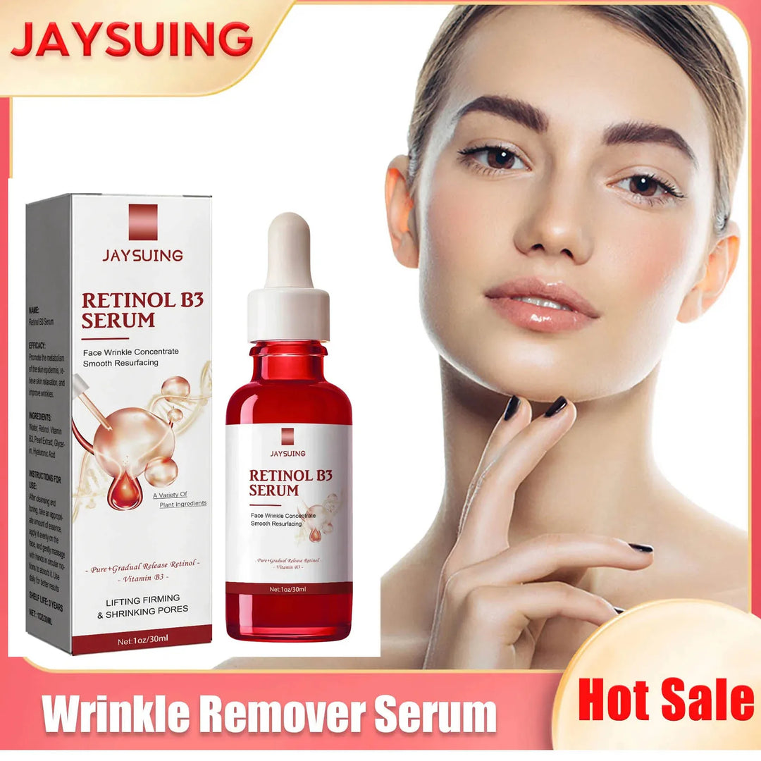 Retinol Face Serum Smooth Brighten Moisturizing Nourish Fade Fine Line Lifting Firming Shrinks Pores Essence Korean Care Product