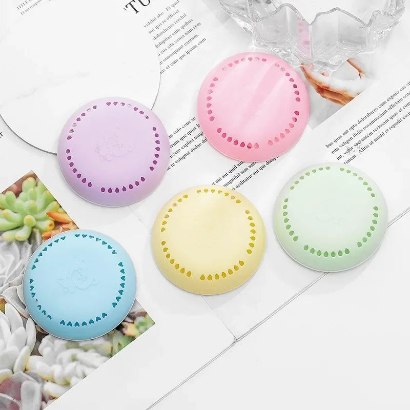 Aromatherapy Fragrance Lasting Deodorization Bathroom Supplies Bedroom Wardrobe Car Home Toilet Deodorant Solid Round Fresher