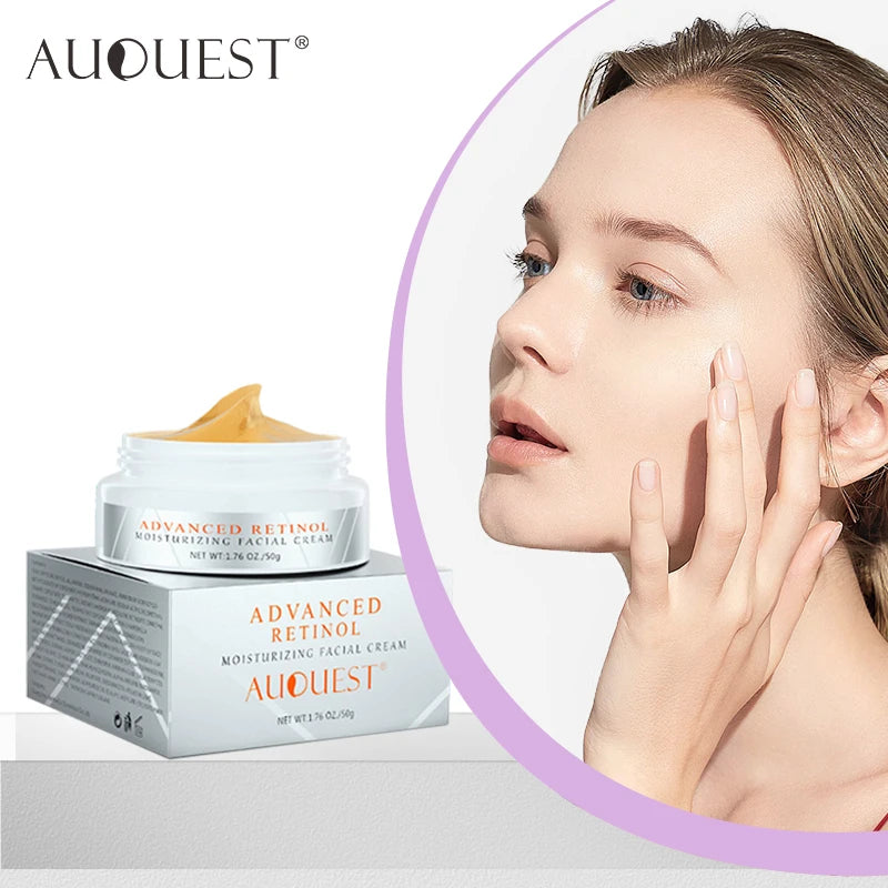 AUQUEST Retinol Skin Care Set Anti-Wrinkle Cream Whitening Mosturizing Serum Skincare Facial Product Kits Beauty Health 4PCS