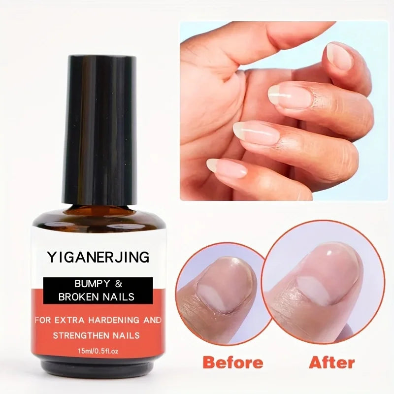 Yiganerjing Additional Hardening and Strengthening of Nails, for Uneven and Broken Nail Surfaces 15ml