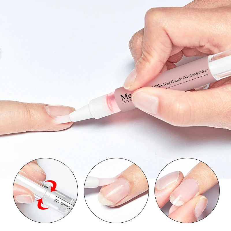 Nail Treatment Cuticle Revitalizer Oil Prevent Agnail Nail Polish Softener Nutritional 6 Smells Nail Nutrition Oil Pen Manicure