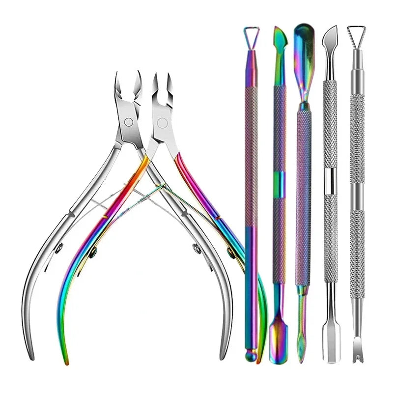 Stainless Steel Muti Function Nail Care Manicure Kits