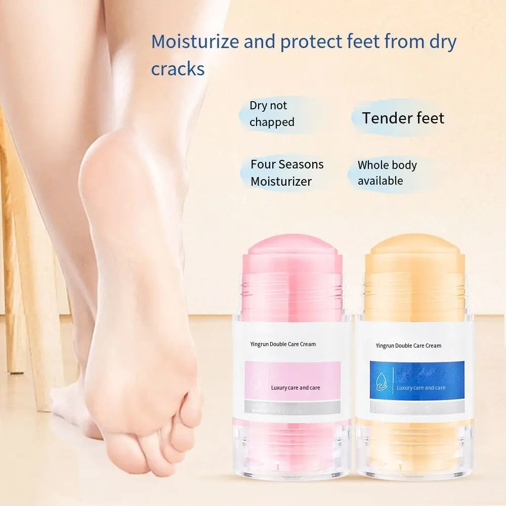 Wrinkle Removal Foot Care Cream Stick Nourishing Soft Extract Hand Cream Long-lasting Anti-crack Moisturizing Hand Lotion