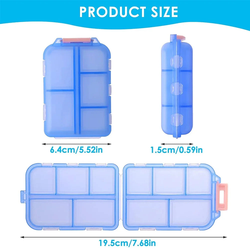 Weekly Travel Pill Organizer