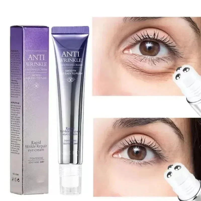 Rollerball Eye Cream Walking Beads Massage Eye Moisturizing Hydration Nourishing Eyes Serum to Lighten Eye Lines and Bags