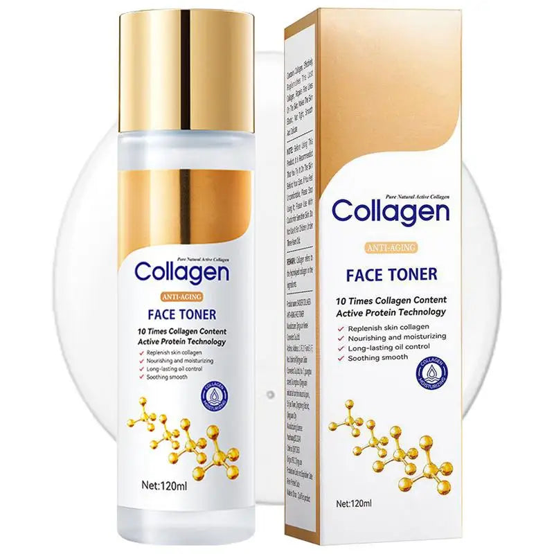 Collagen Face Toner - 120ml  - Oil Control Nourishing Moisturizing Brightening Soften Skin