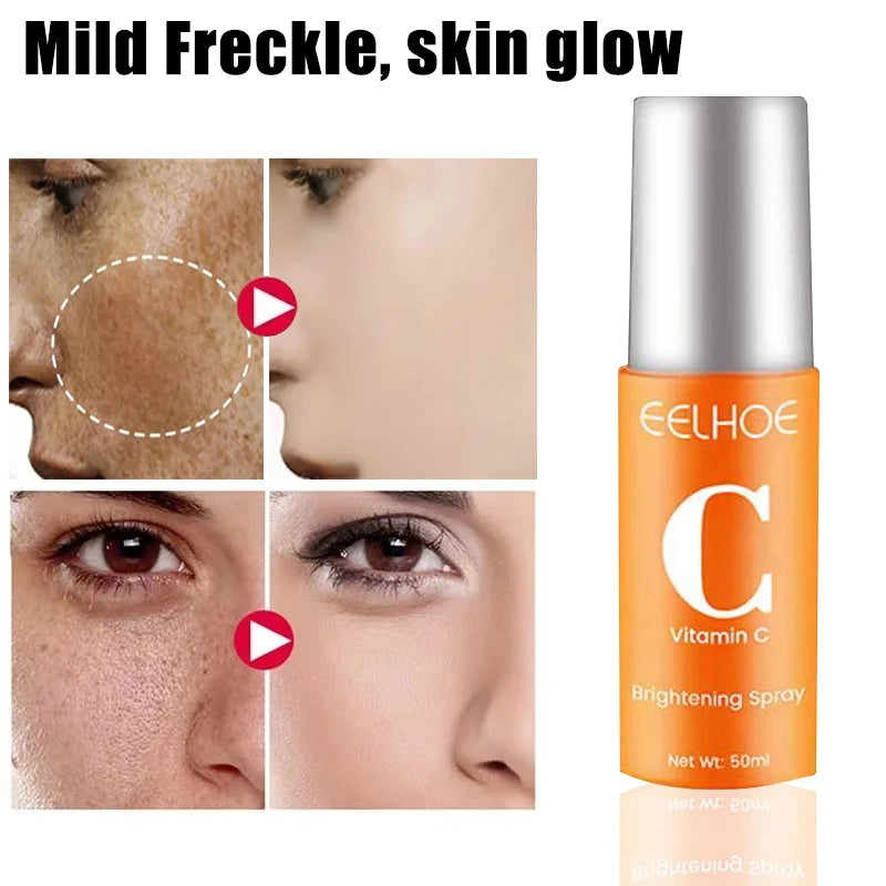 Spot Removing Essence Vitamin C Facial Spray Mist Anti-wrinkle Nourishing Relieve Redness Moisturizing Portable Whitening