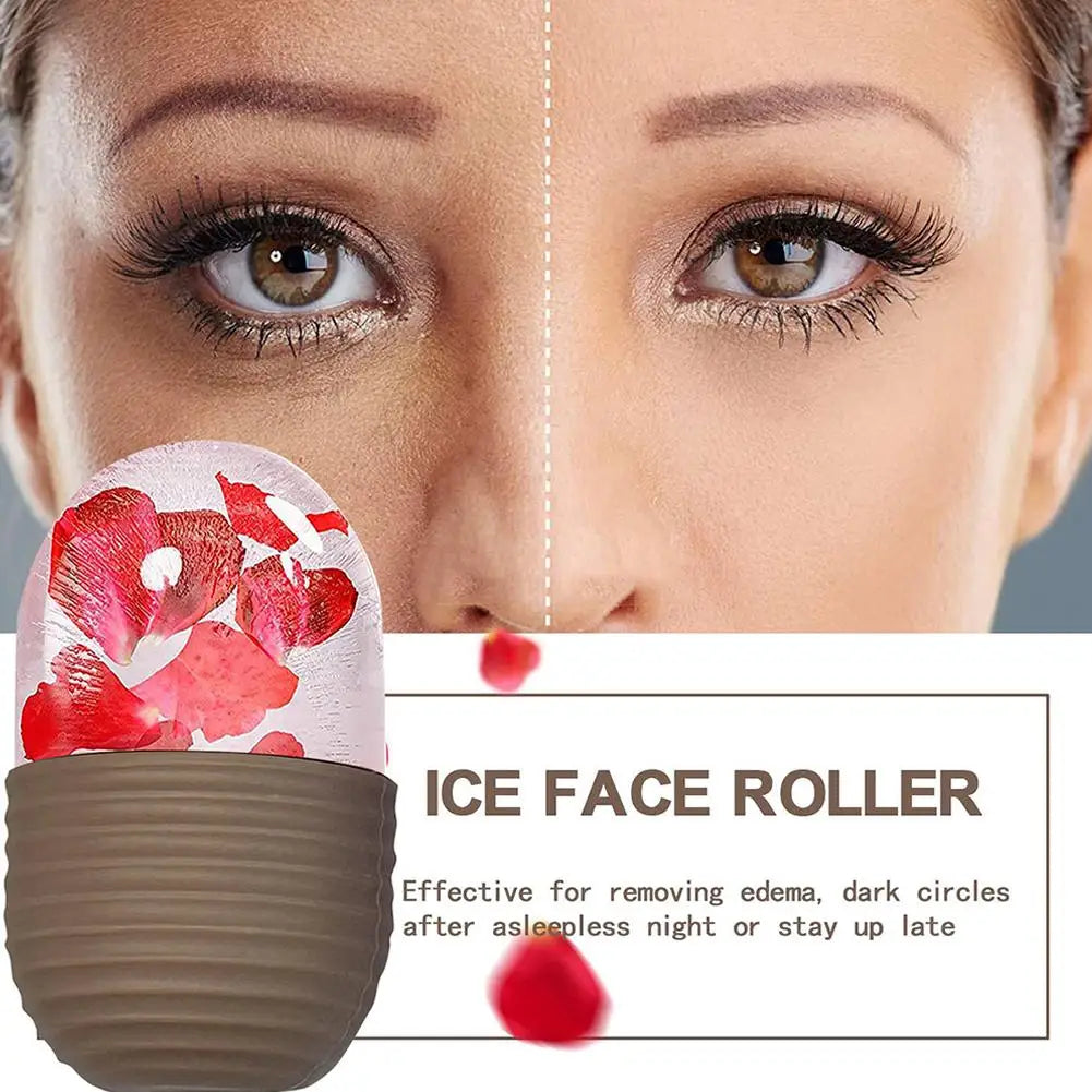 Silicone Ice Cube Trays Beauty Lifting Ice Ball Face Massager Contouring Eye Roller Facial Treatment Reduce Acne Skin Care