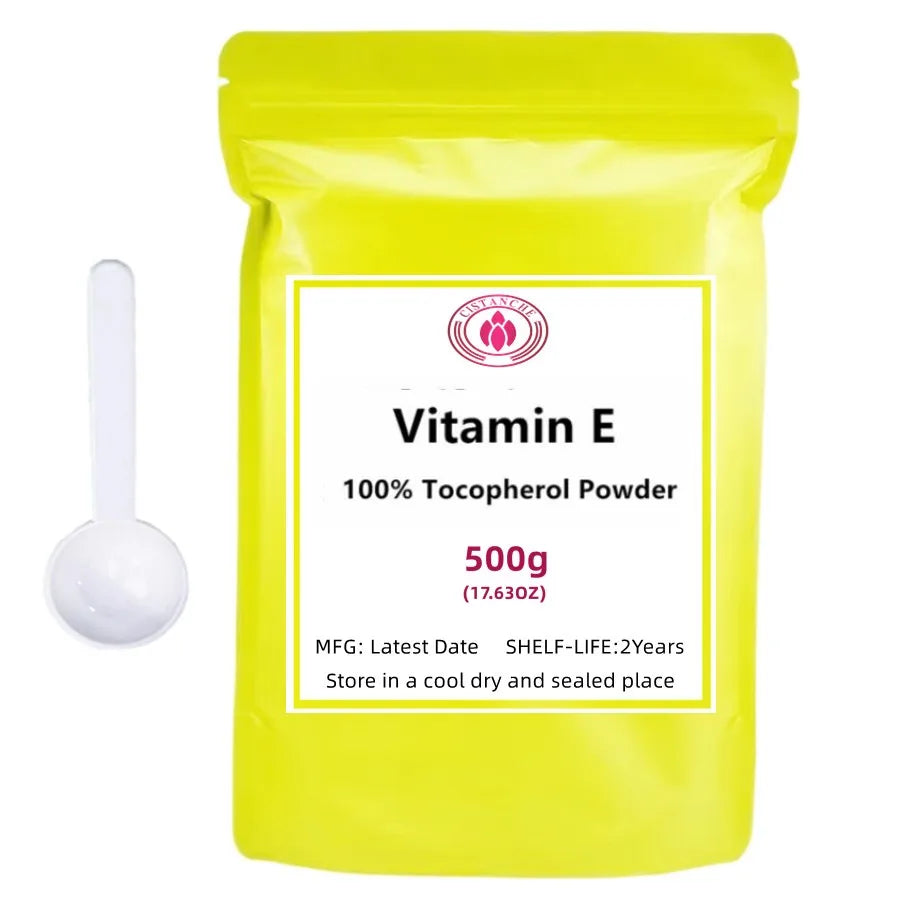 Best 100% Super Vitamin E Powder / Tocopherol Supplements Anti-wrinkle Regenerating Serum Spotted Acne Whitening Cream Powder