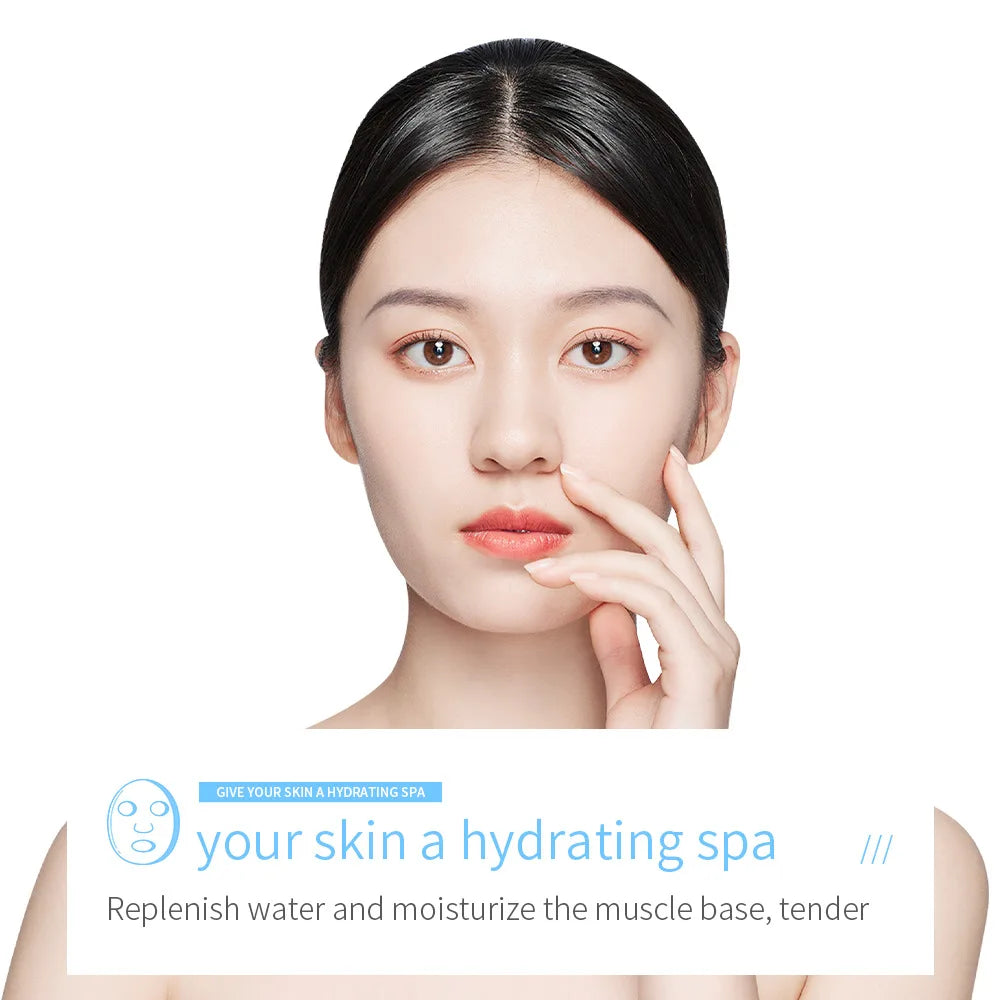 BIOAQUA - Centella Collagen Face Mask Moisturizing Refreshing Sheet Masks Hyaluronic Acid Facial Mask Skin Care Products