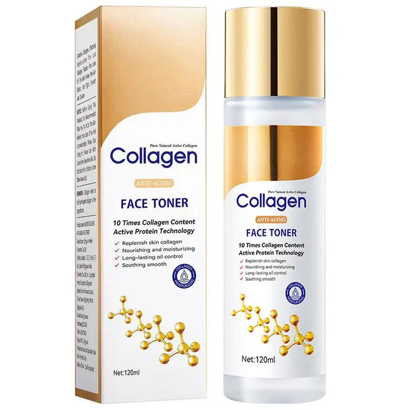 Collagen Face Toner - 120ml  - Oil Control Nourishing Moisturizing Brightening Soften Skin