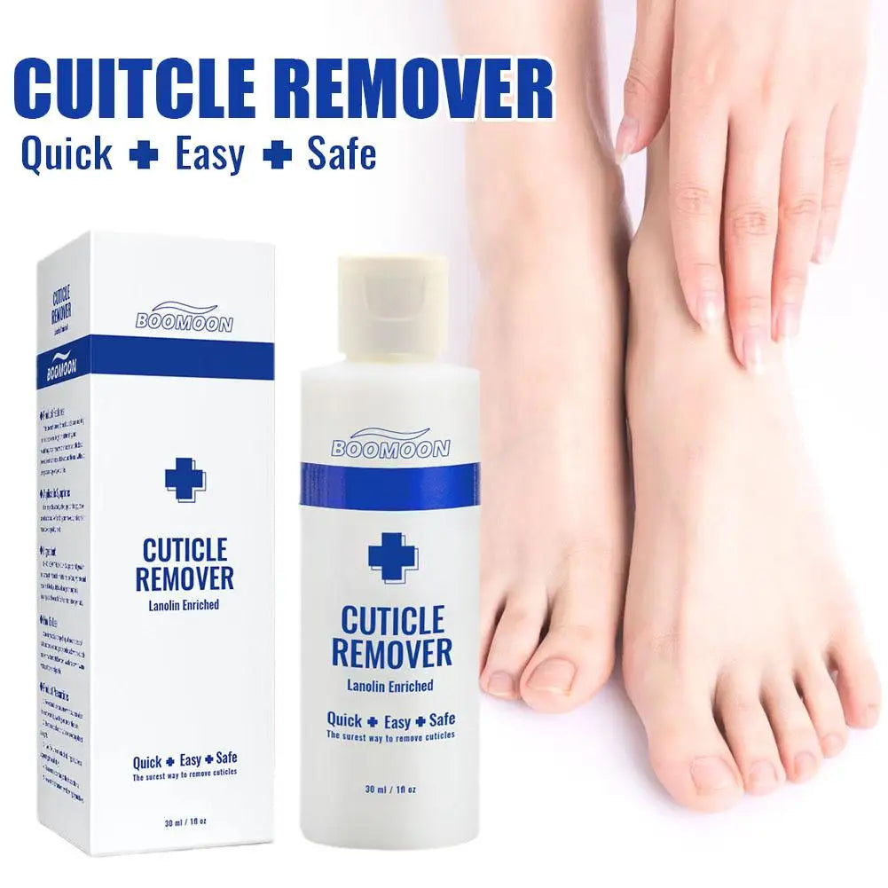 Nail Cuticle Remover Liquid Removal Gel Hydrating Moisturizing Strengthening Liquid Cuticle Remover For Dry Cuticles Nail Care