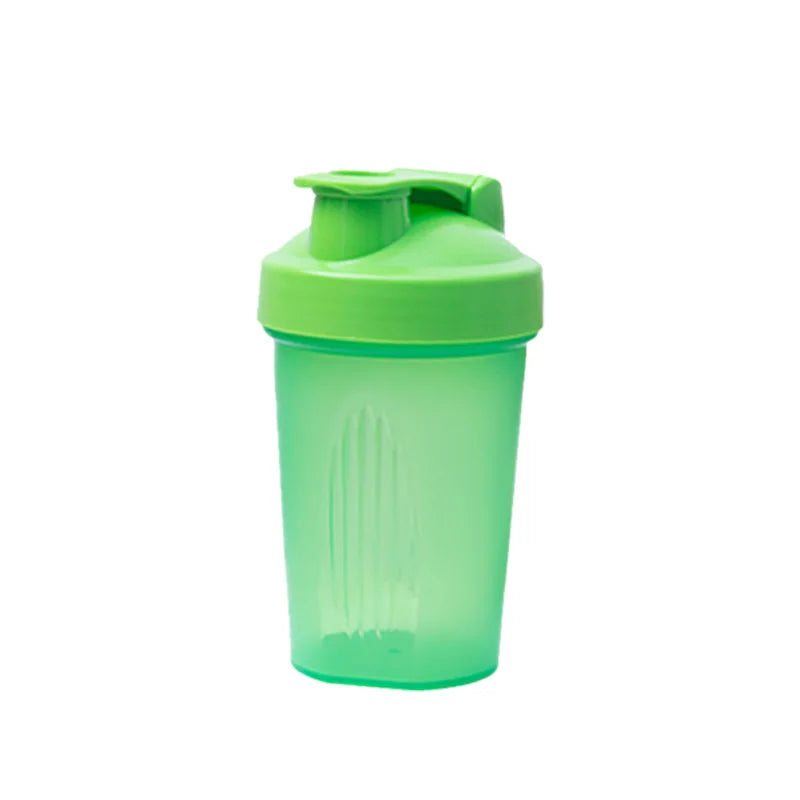 400-500ml Nutrition Shaker Cup Fitness Sport Protein Powder Shake Mixing Bottle with Time Scale Water Cup Drinkware Kitchen Tool