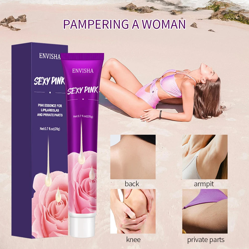 Whitening Body Cream Lotion Private Parts Underarm Lips Nipple Anal Bleaching Butt Knee Brighten Remove Melanin Skin Care 20g