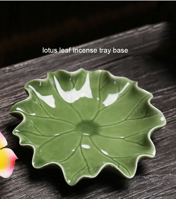 Ciqcai - Pure Hand-Plug Lotus Line Incense Stand