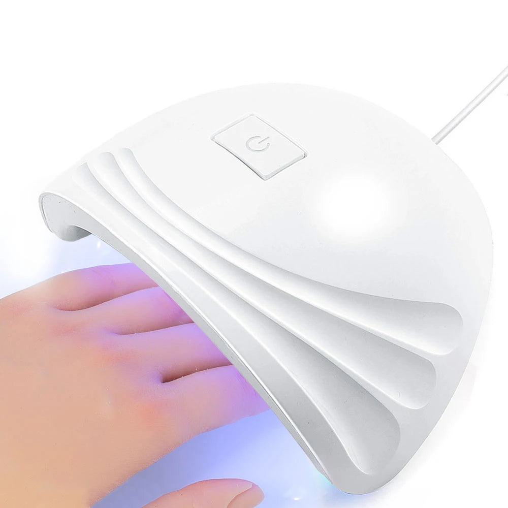 CNHIDS Professional Nail Salon Drying Lamp Manicure UV Nail Dryer Curing Gel Nail Polish With USB Smart Timer Sun Light Nail Art