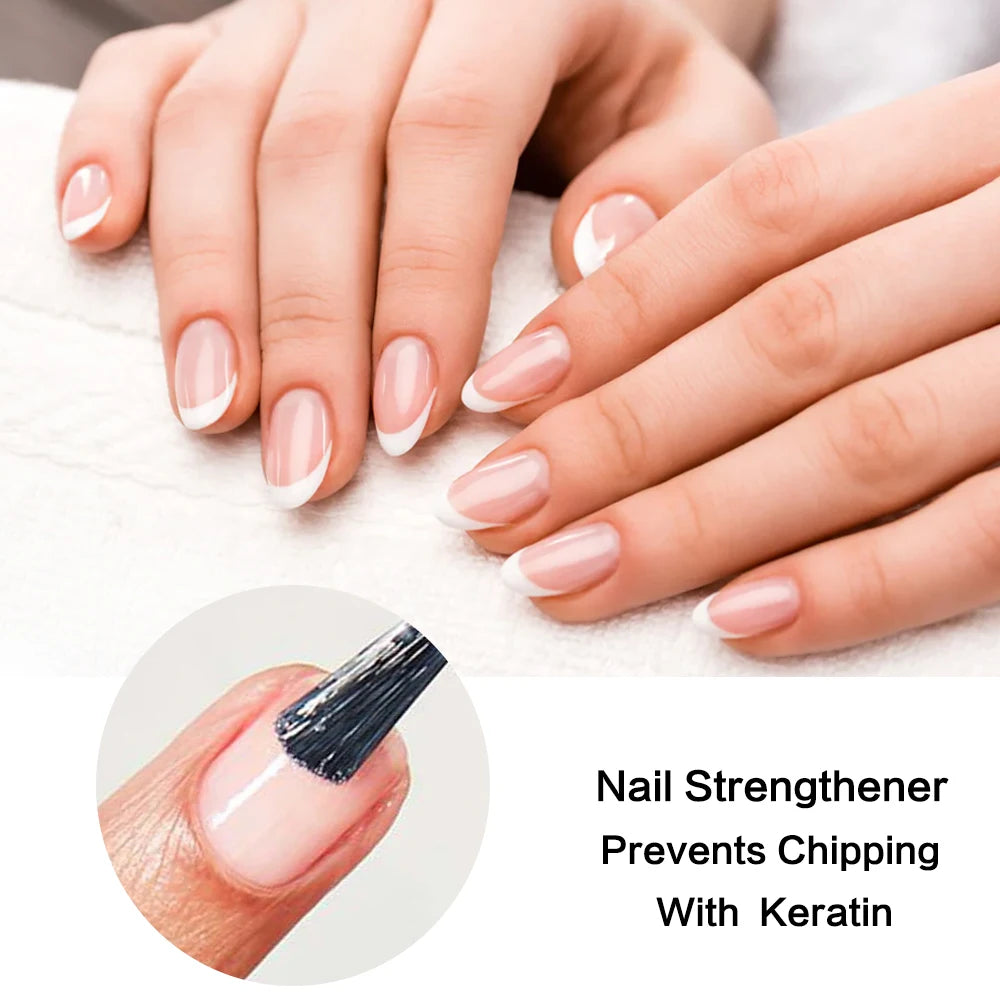 Tinovo Uno Keratin Nail Strengthener Growth 3 Days Prevents Chipping Stronger Nails Calcium Protein Formula Nail Hardener Polish