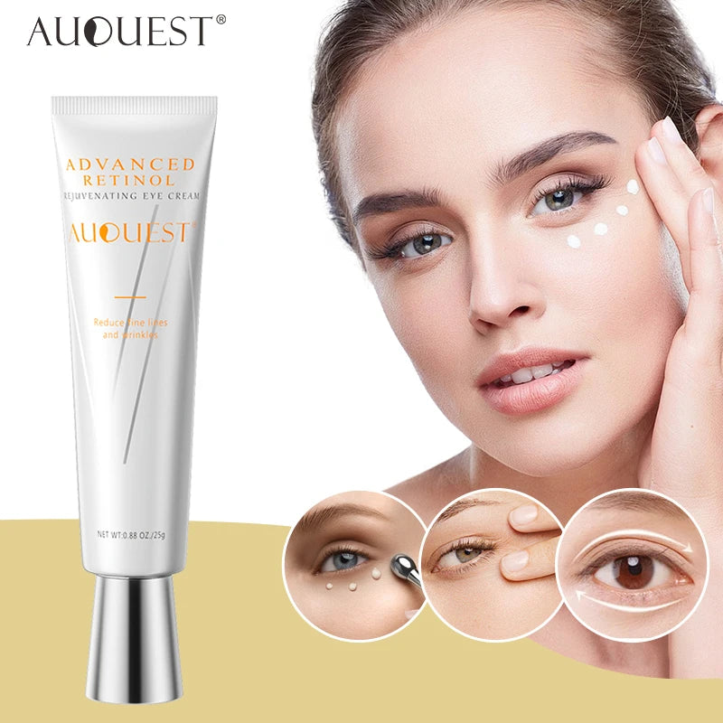 AUQUEST Retinol Skin Care Set Anti-Wrinkle Cream Whitening Mosturizing Serum Skincare Facial Product Kits Beauty Health 4PCS