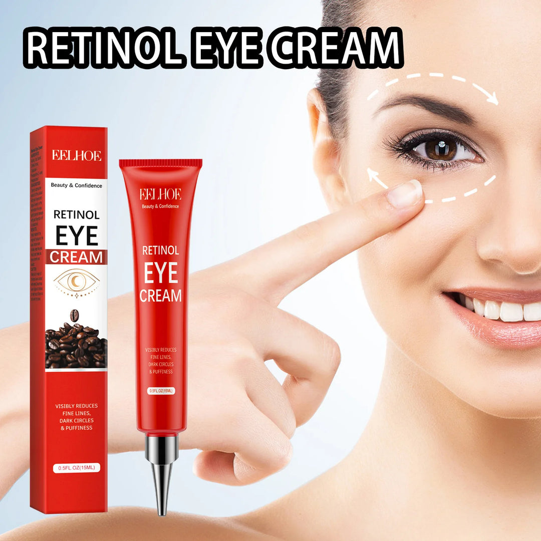 Anti Wrinkle Eye Cream Remove Eye Bags Puffiness Lifting Firming Smooth Skin Care Moisturizing Instant Eye Massage Cream