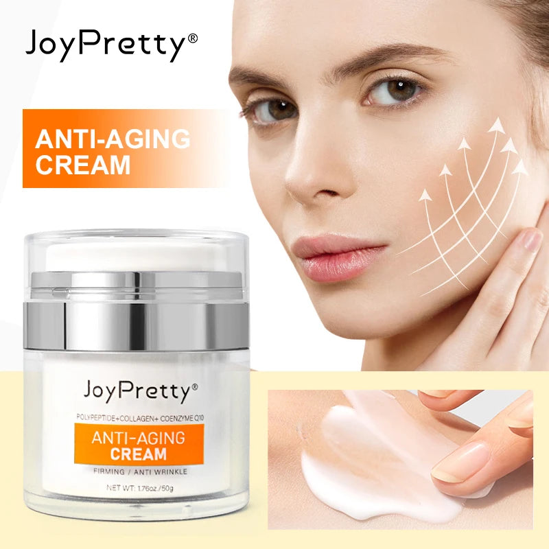 Collagen Wrinkle Remover Face Cream Rejuvenation Anti-Aging Firming Lifting Fade Fine Lines Creams Korean Skin Care JoyPretty